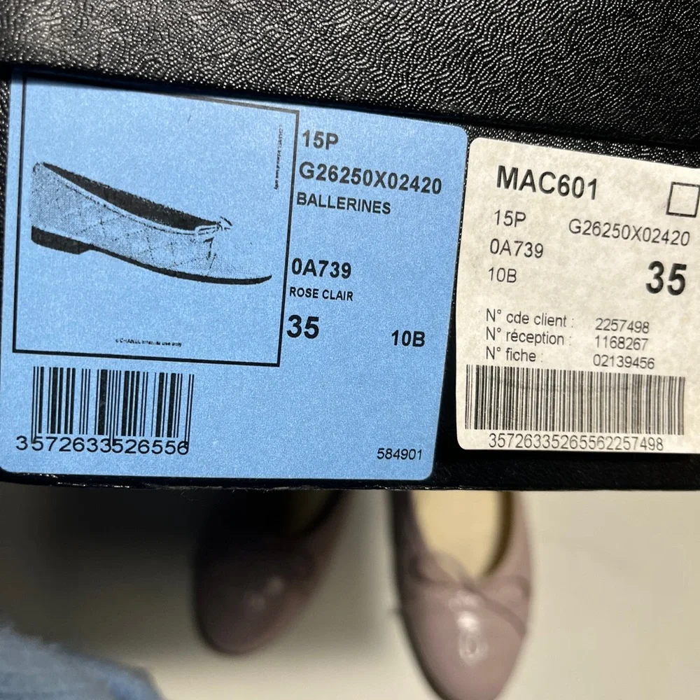 CHANEL Light Pink Quilted Flats - Picture 12 of 15